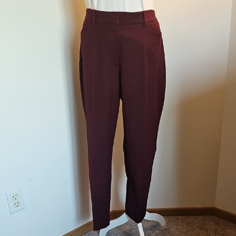 White House Black Market Port Slim Ankle Pants